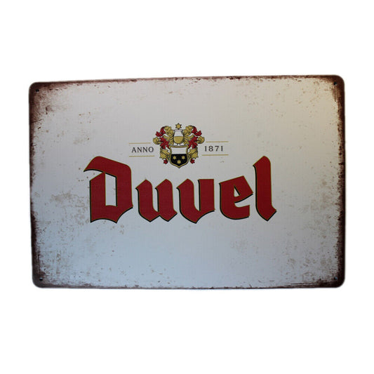 Tin Sign Ouuel Anno 1871sprint Drink Bar Whisky Rustic Look