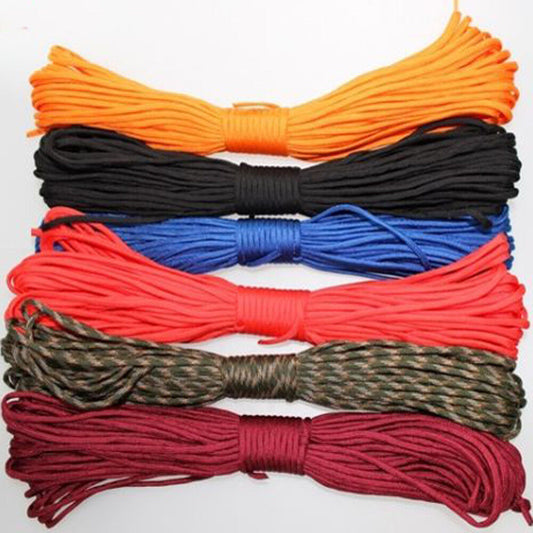 5x 31m Paracord Parachute Cord 7core Rope Camping Nylon Survivallanyard