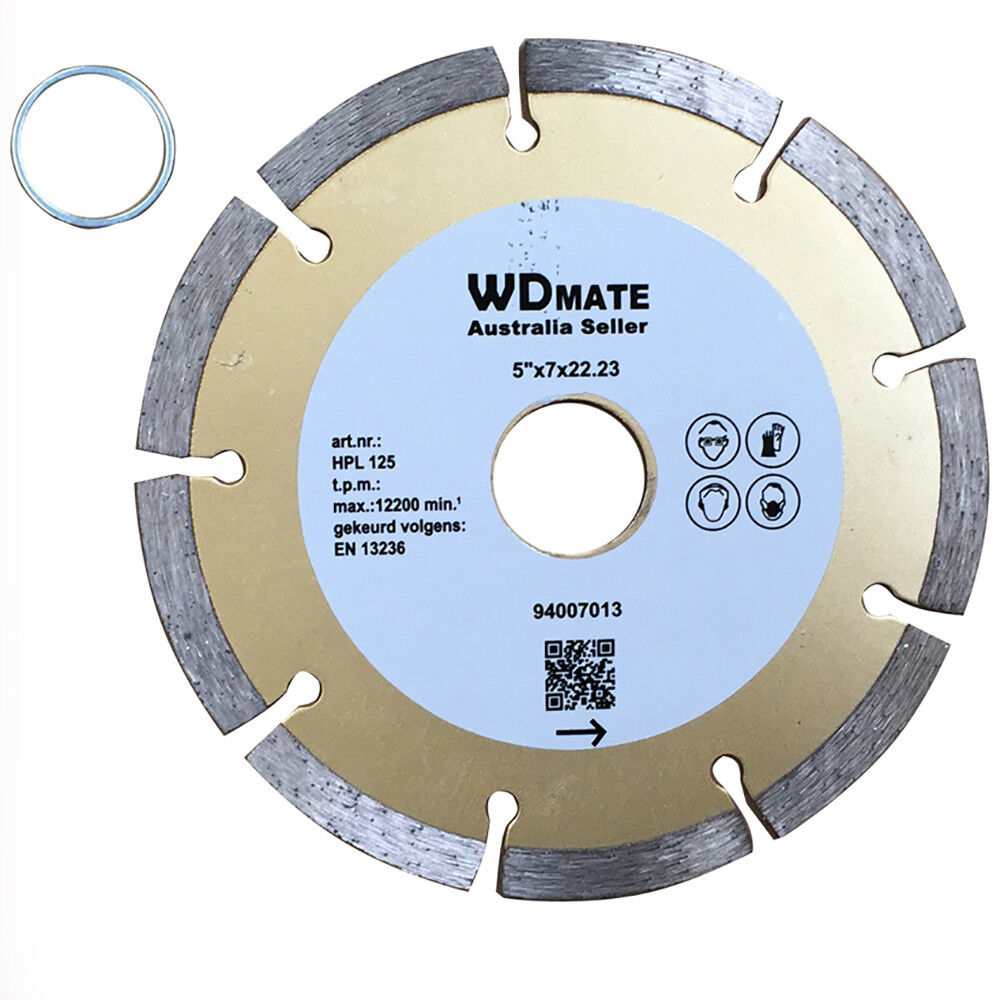 125mm Dry Segment Circular Diamond Saw Blade 5″ Cutting Disc 20/22mm Tile Marble