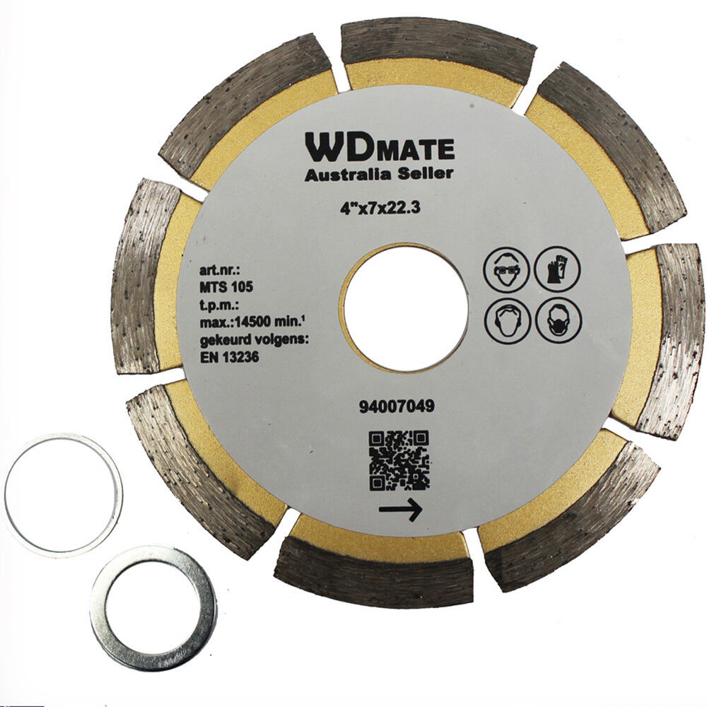 105mm Dry Diamond Cutting Disc 4.0″ Segment Circular Saw Blade Wheel 22.3mm Tile