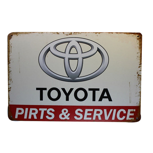 3xtin Sign Toyota Pirts Service Sprint Drink Bar Whisky Rustic Look
