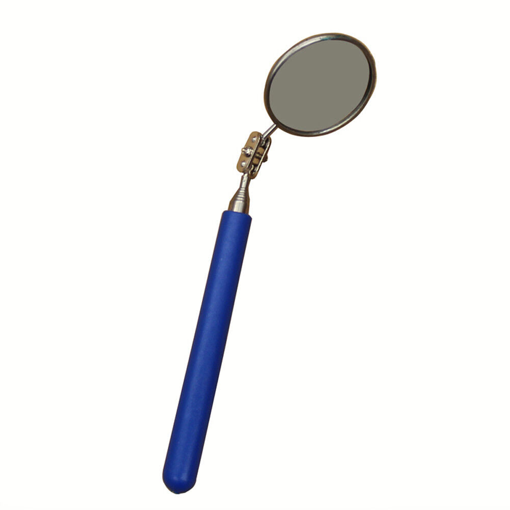 Telescopic Inspection Mirror 55mm Round Hand Ext Length 238-825mm Garage Ss Pro