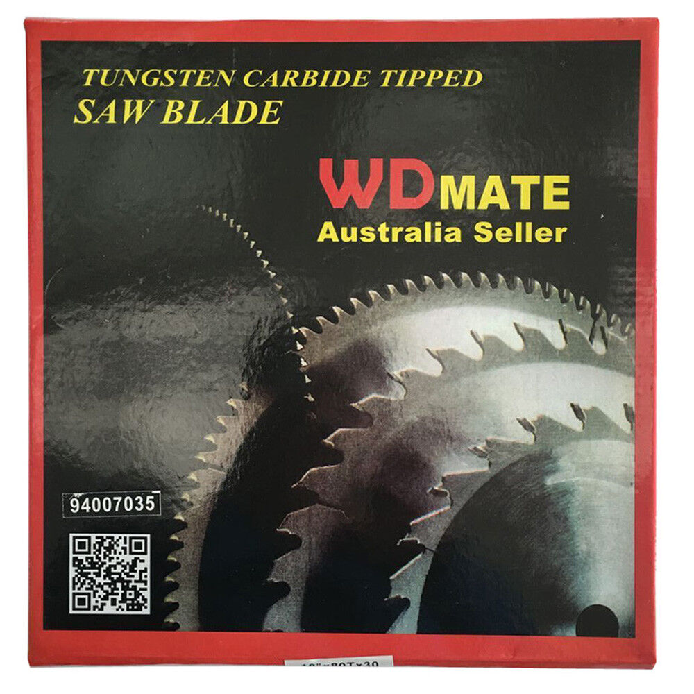 Circular Saw Blade Wood Cutting Disc 250mm 80t Tct Atb 1.8*30/25.4 Wheel