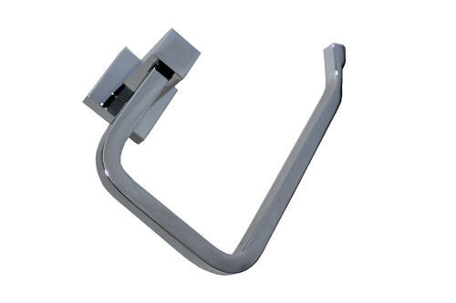 Shower Paper Towel Holder 170*100mm Square 10mm Chrome 50mm Wall Toilet 17001016