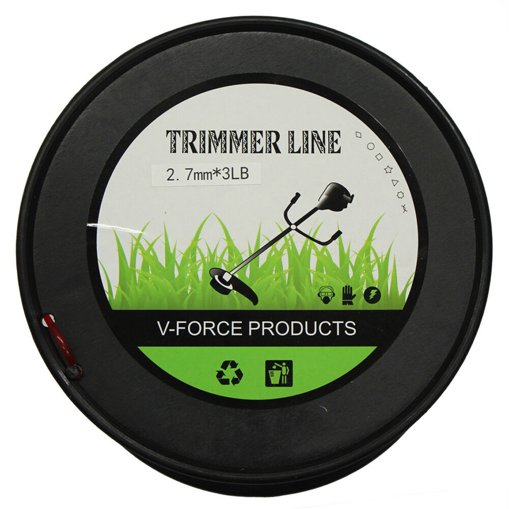 2.7mm Trimmer Line 210m Round 3lb Cord Brush Cuter Mow Whipper Snipper Nylon Pro