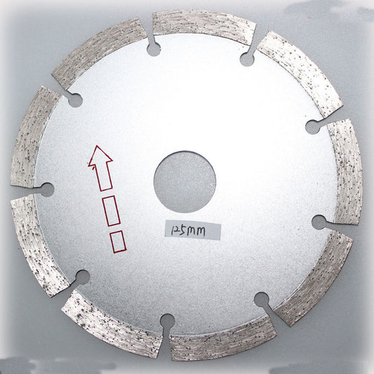 Diamond Cutting 125mm Dry Segment Blade 11000 Bore 22.2mm Concrete Brick 94007002