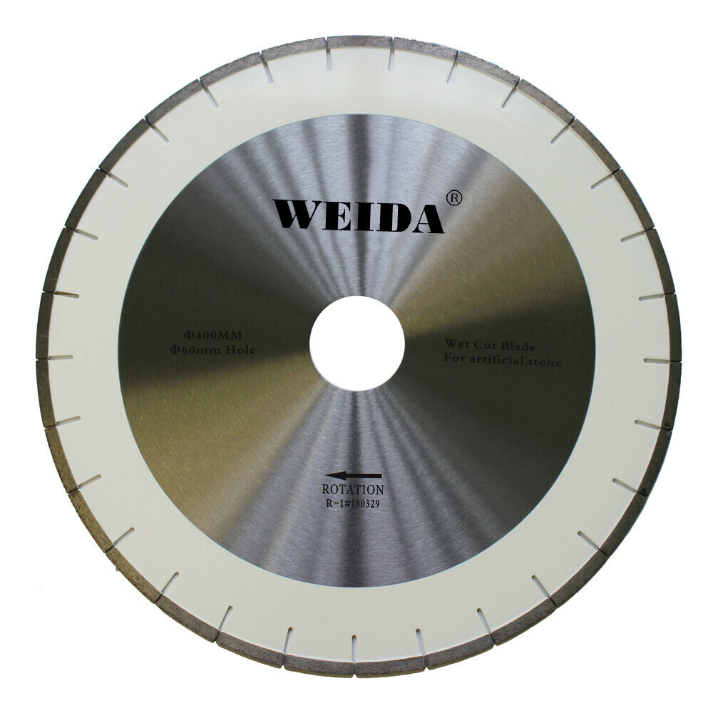 400mm Premium Artificial Stone Diamond Cutting Blade Silenced Circular Saw Disc