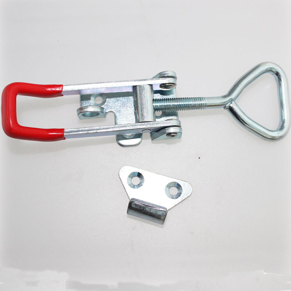 10x 85mm Toggle Latch Zinc Plat Weldable Bolted-on Over Centre Camper Trailer Hd