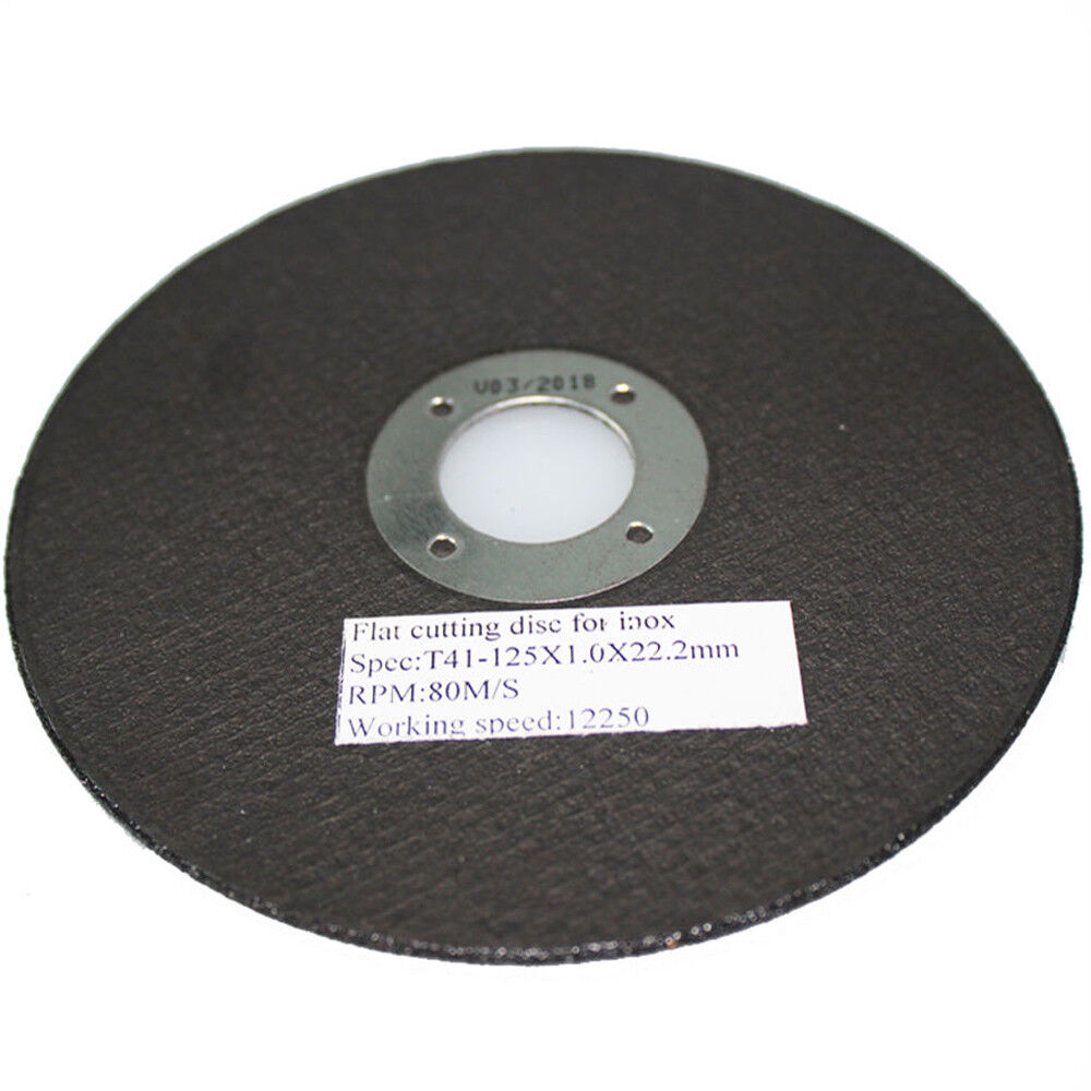 10x  5″ 125mm Cutting Inox Wheel Disc Grinder Cut 80m/s Metal Steel 94008003