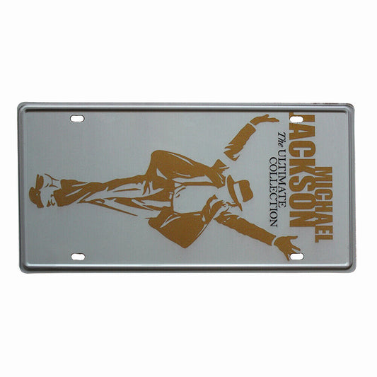 Tin Sign Michael Jackson - The Ultimate Collection Metal150x300mm Man Cave