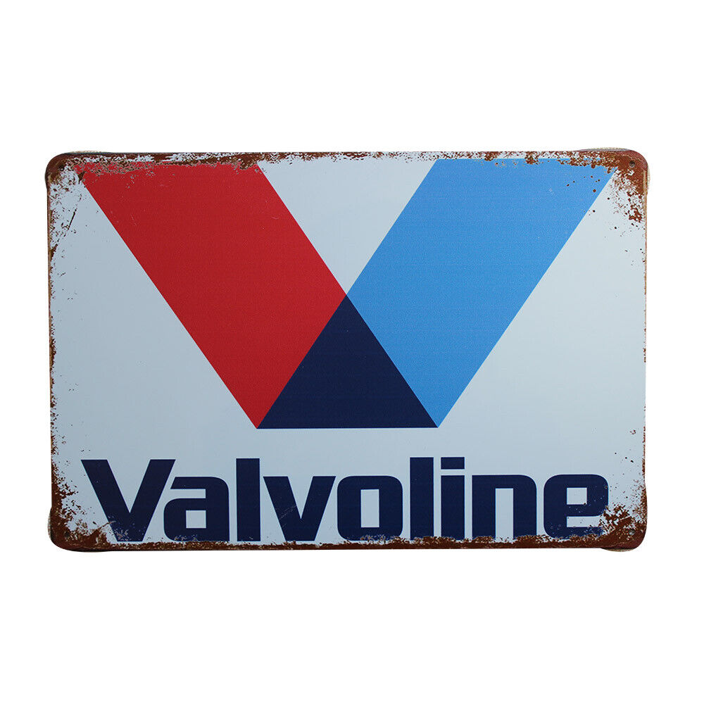 Metal Tin Sign Valvoline Rustic Vintage 200x300mm Rustic Garage Bar Man Cave